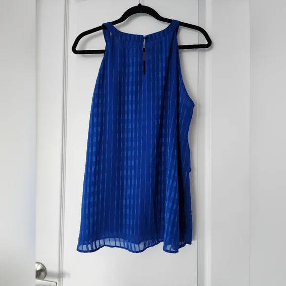 NWT Royal Blue Dressy Tank Ricki's Large - Picture 2 of 5